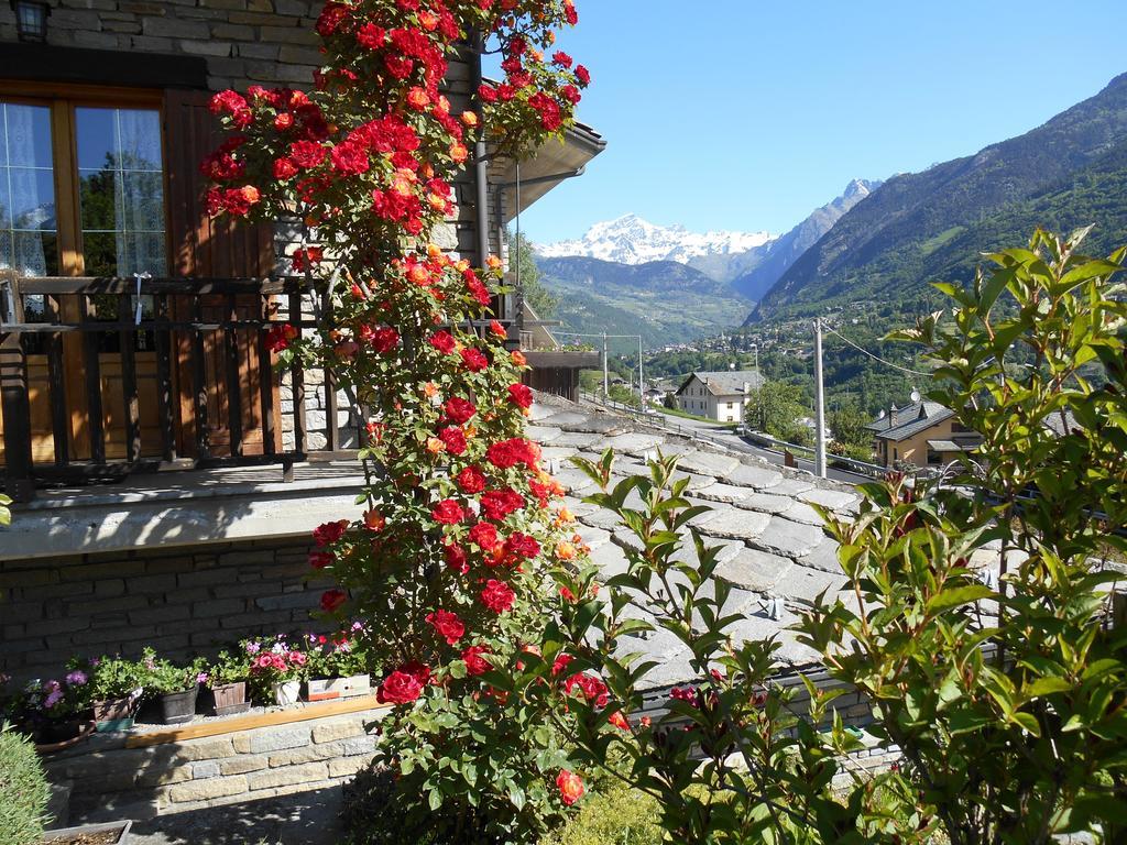 B&B Les Fleurs Gignod Exterior foto